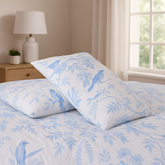 100% Cotton Sateen Printed Duvet Cover Set - 300 Thread Count Luxury Bedding - Ultra Soft & Breathable - 18497